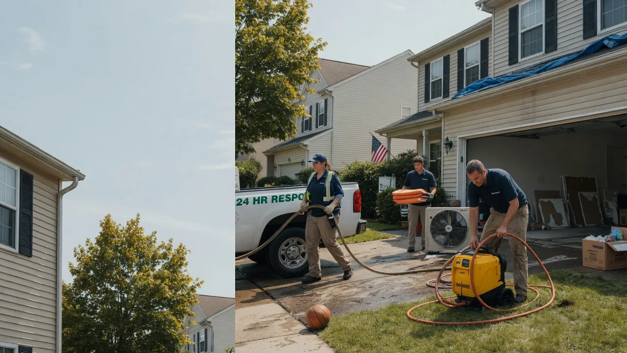 Emergency Water Damage Restoration in Perkiomenville, PA near me